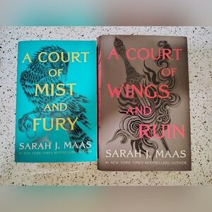 Sarah J. Maas ACOTAR Series Books 2 & 3 Bundle Paperback & Hardback